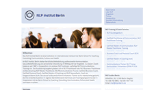 Desktop Screenshot of nlpinberlin.de
